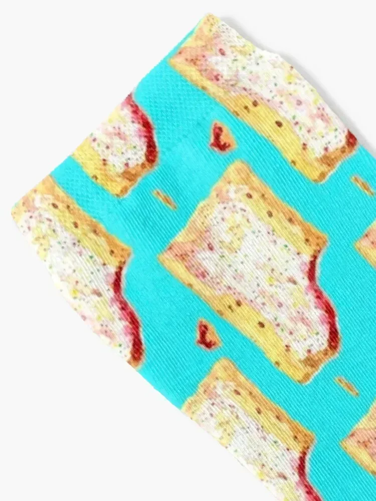 Watercolour Strawberry Pop Tart Socks kids tennis Children's cool Male Socks Women's