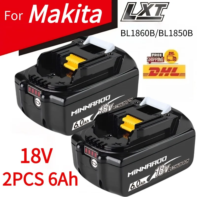 

18V for Makita Battery Charger Rechargeable Lithium-ion Battery Replacement for MAKITA BL1880 BL1860 BL1830 BL1850 BL1840