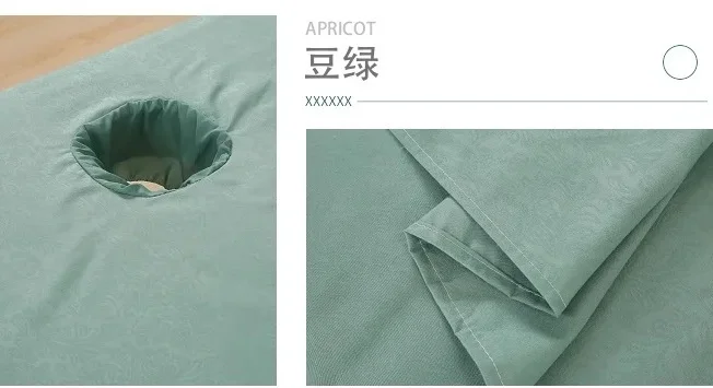 SPA Use Beauty Salon Bed Sheets Massage Table Cover with Hole Mattress Sheet Use