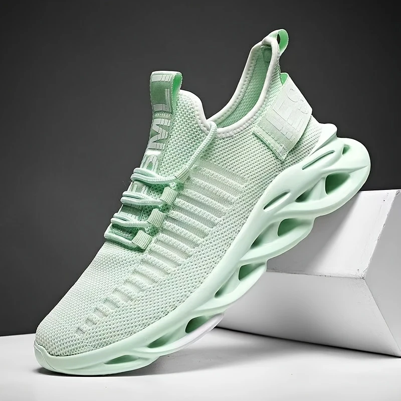 

Hot Sale Running Shoes Men Casual Sneakers Lightweight Breathable Knit Sneakers Man Trainers Comfy Non-slip Men's Sports Shoes