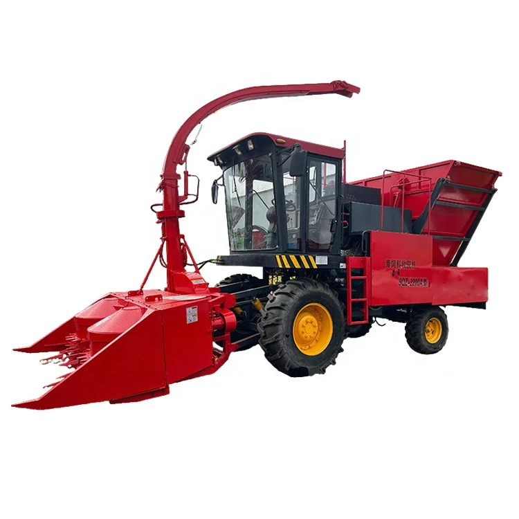 Tractor Mechanical Power Grain Harvester Double Disc Automatic High Productivity Farm Equipment for Rice Straw Harvesting