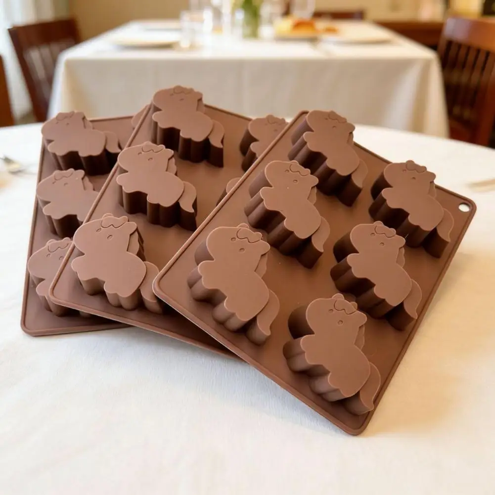 Cocktail Ice Cube Tray 3d Horse Ice Cube Mold Reusable Silicone Cocktail Tray Fun Farm Drink Accessories for Whiskey Coffee