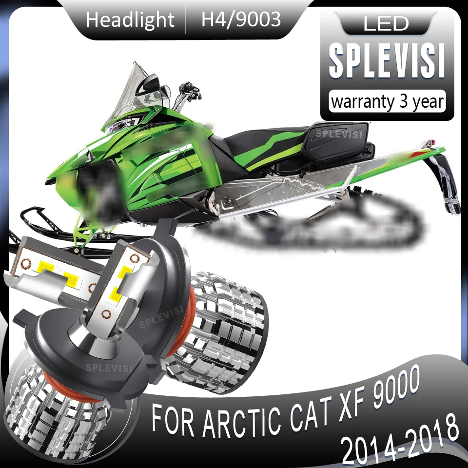 

Waterproof IP67 Long-Lasting 60000 Hours LED Plug-and-Play motorcycle Headlight For Arctic Cat XF 9000 2014 2015 2016 2017 2018