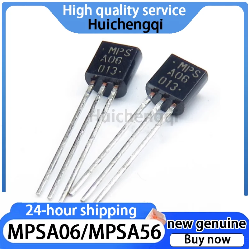 20PCS Original Genuine MPSA06 MPSA56 A06 A56 Audio Pair Tube Direct Insertion Transistor TO-92