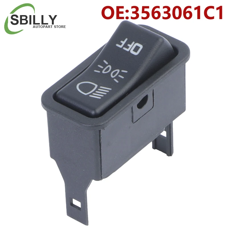 3563061C1 3563061C2 nuevo botón de interruptor de faro para internacional 4100 4200 4300 4400 7300 ProStar MXT LoneStar CXT