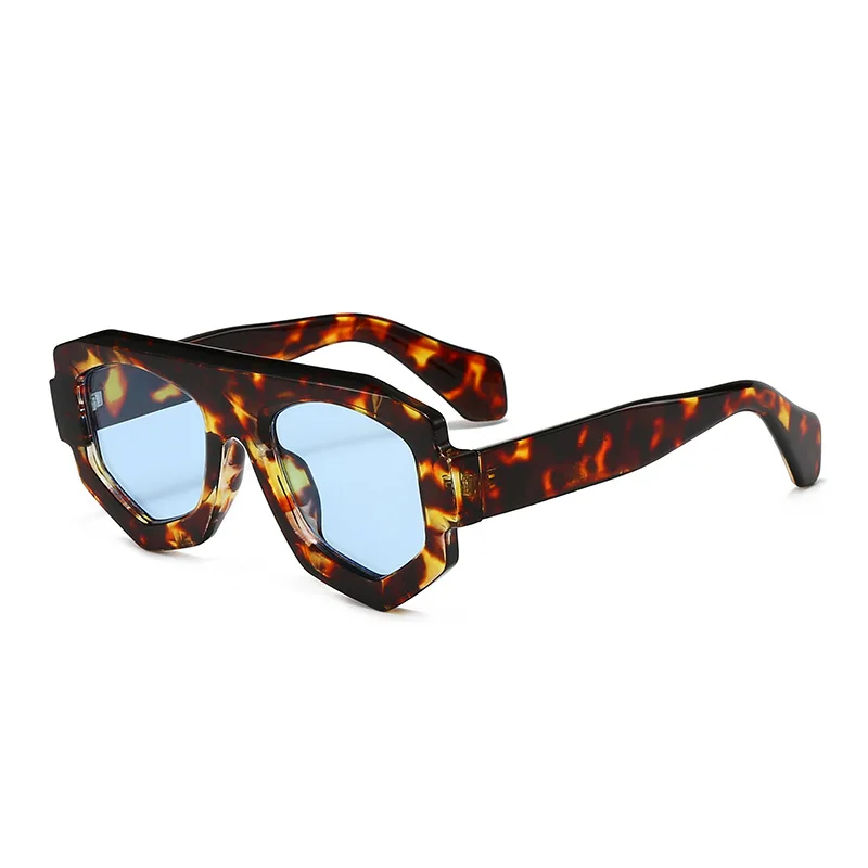 

2026 New Irregular Polygon Sunglasses Unisex Ins Streetwear UV400 Retro Fashion Driving Outdoor Shades