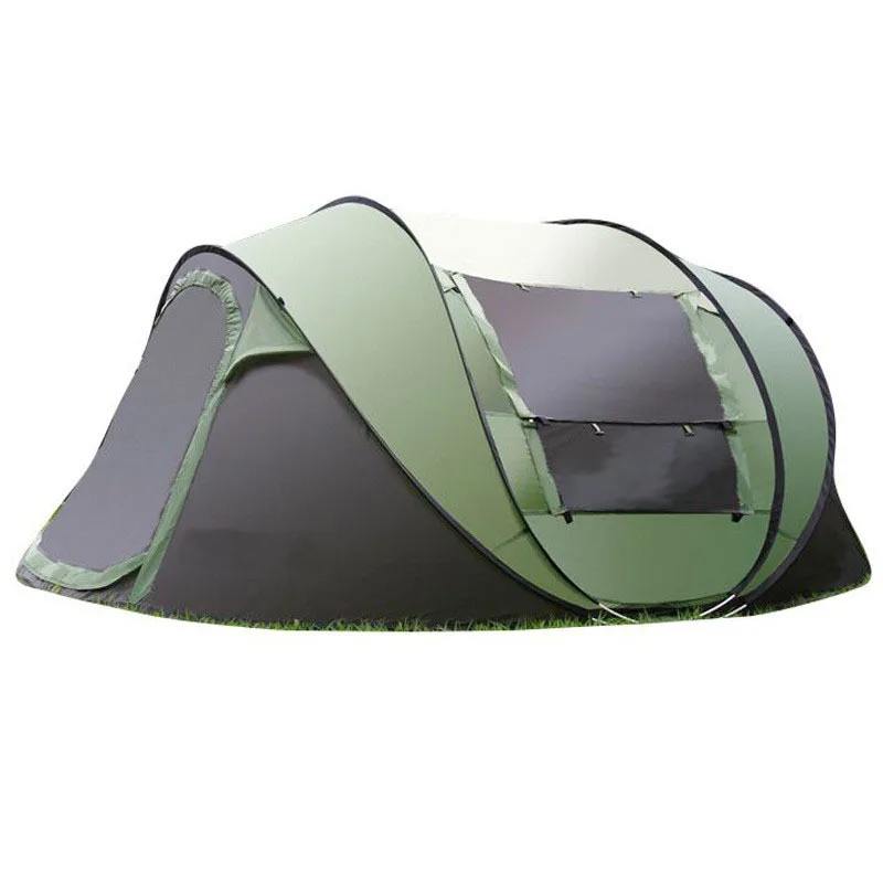 3-4 Person Quick Open Waterproof Pop Up Outdoor Lightweight Tent In Stock