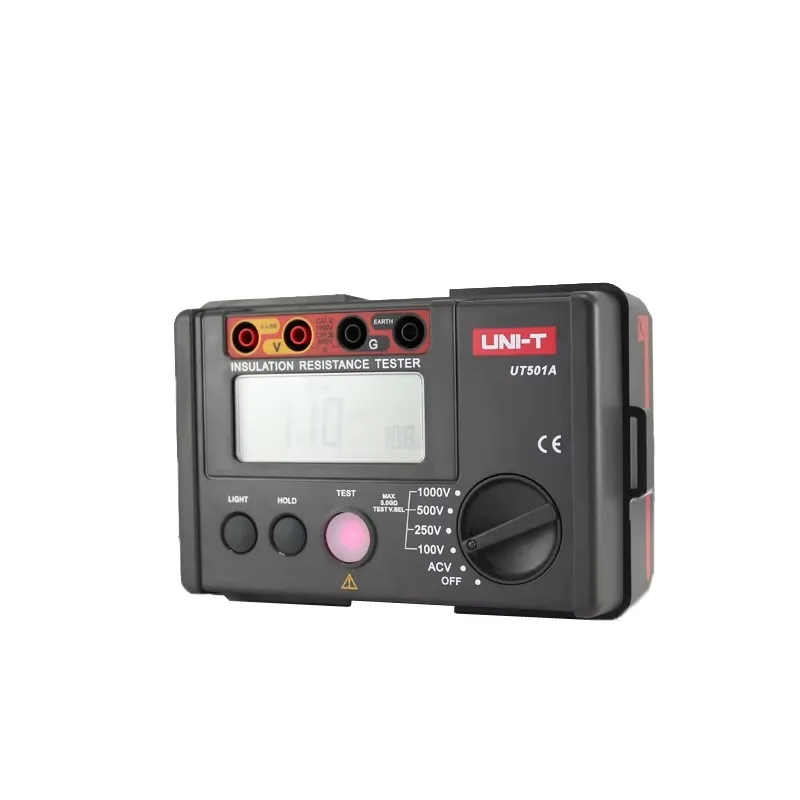 UT501A Insulation Resistance Tester 1000V  2000 Count LCD Display  Auto Range