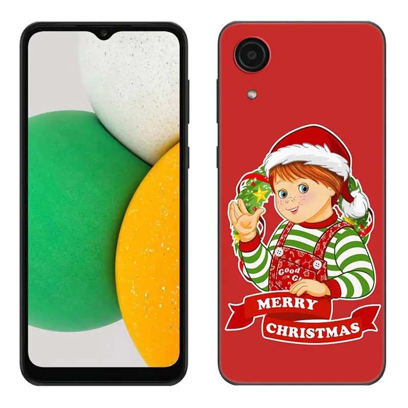 Horrorfilm Chucky Puppe Handy hülle für Samsung Galaxy A01 A03 Core A04 E A02 A05 A10 A20 A21 A30 A50 A6 A8 Plus A7 2018 Cover