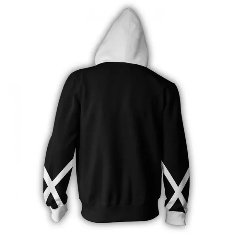

♥ Halloween Cosplay Costume Japanese anime BLEACH Kenpachi Zaraki Kurosaki ichigo hooded coat New 2026 Surprise Clothing