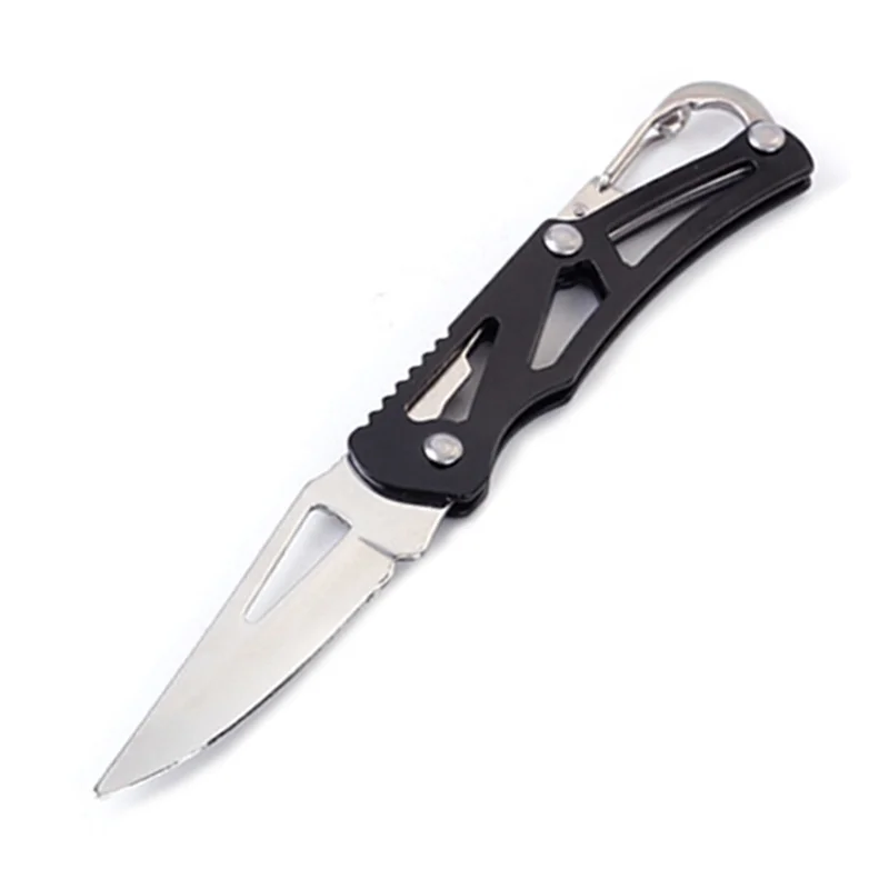 Mini Keychain Pocket Knife Outdoor Camping Self Defense Emergency Survival Knife EDC Tactical Tool Folding Portable Key Knife