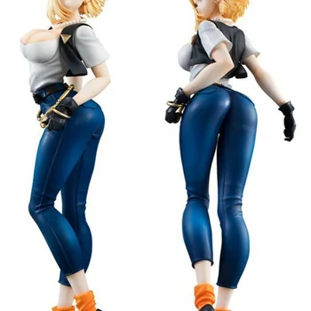 Dragon Ball Z Android 18 Toys li toys Ornamnet collection decoration figure figurine model desktop friends birthday gifts