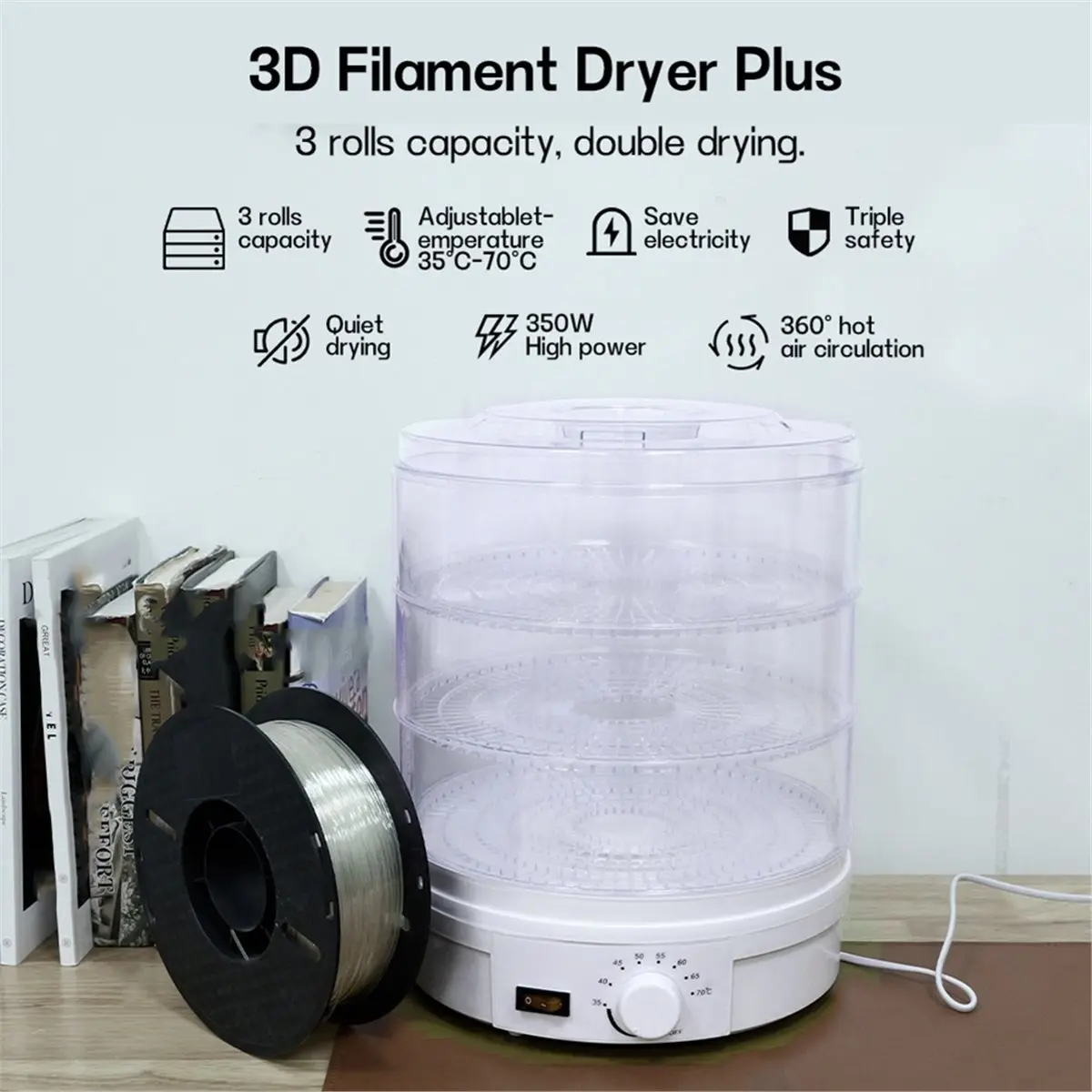 a91p-boite-de-sechage-de-filament-a-3-rouleaux-pour-materiaux-de-175-mm-285-mm-reglable-35-℃-70-℃-filaments-chauffants-et-de-sechage-stockage-prise-eu