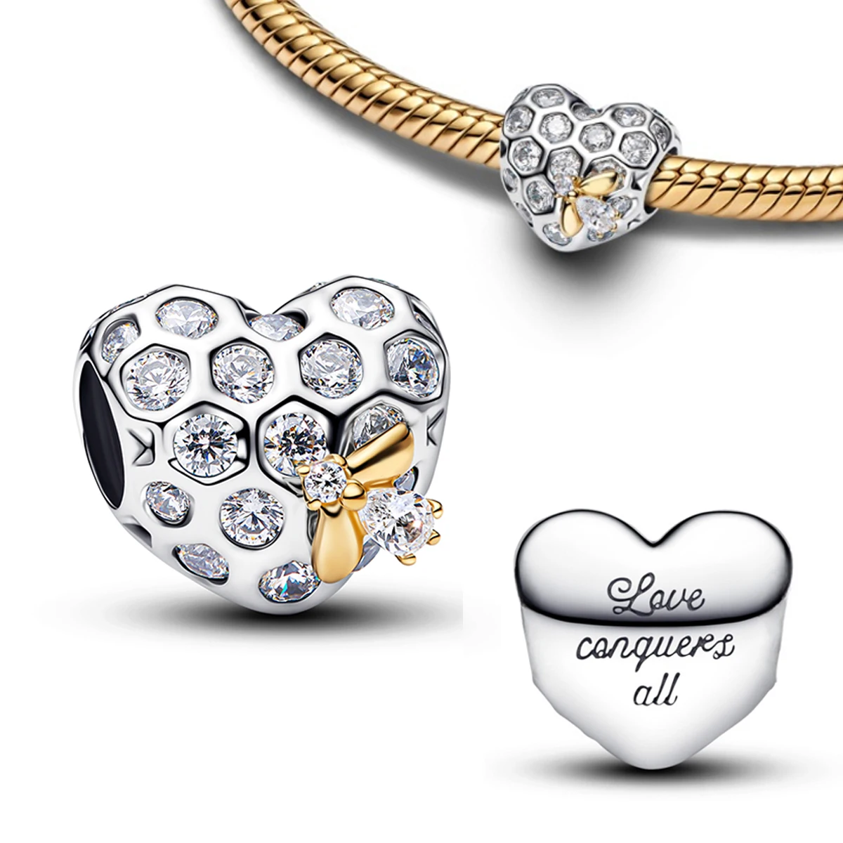 الأصلي 925 فضة الذهب جولة القمر القلب فراشة البومة حبة صالح سوار ذاتي الصنع قلادة المرأة مجوهرات رائعة هدية