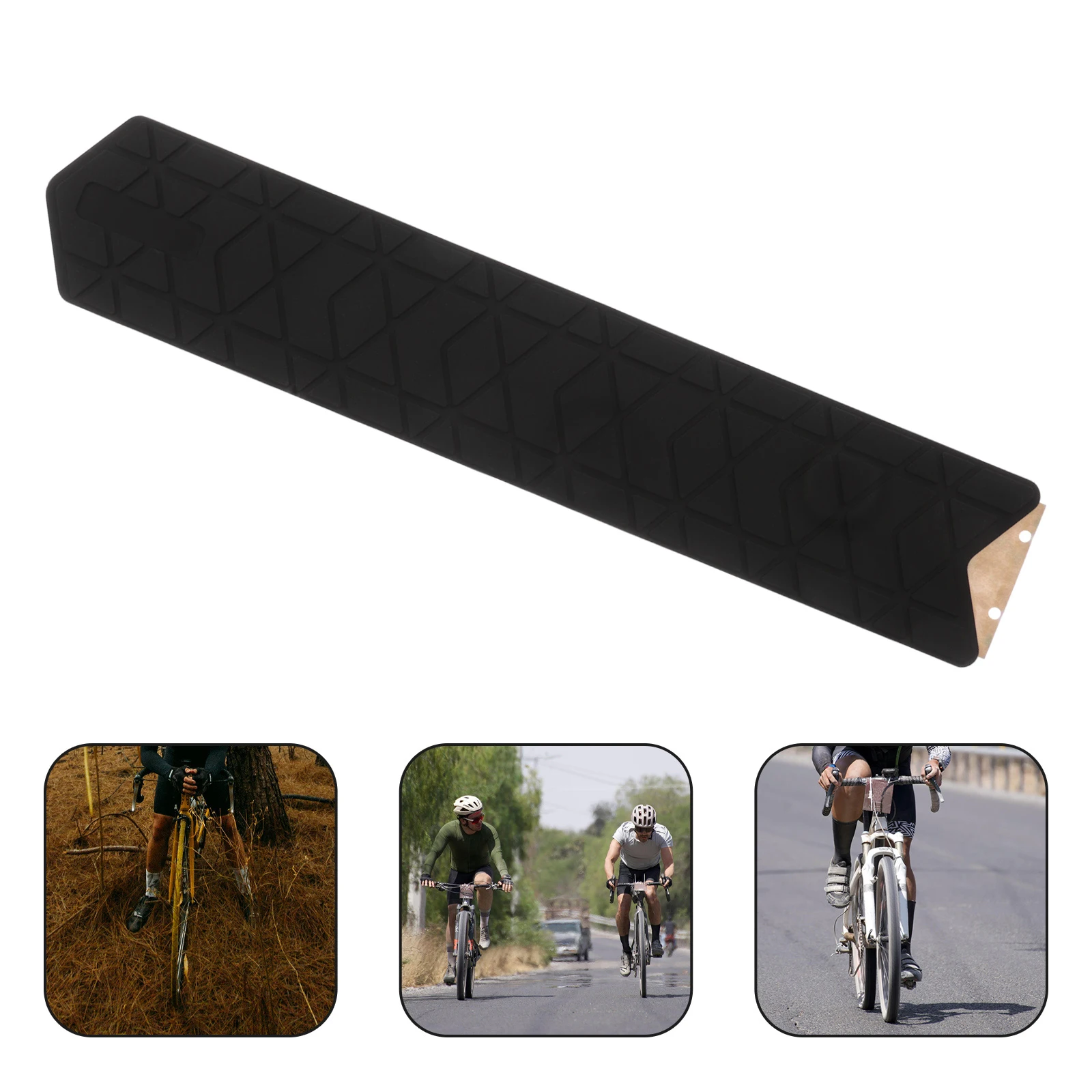 

Bicycle Chain Protector Durable Soft Silicone Bike Chain Guard Frame Protection Waterproof Anti Scratch For Mountain Road Bikes