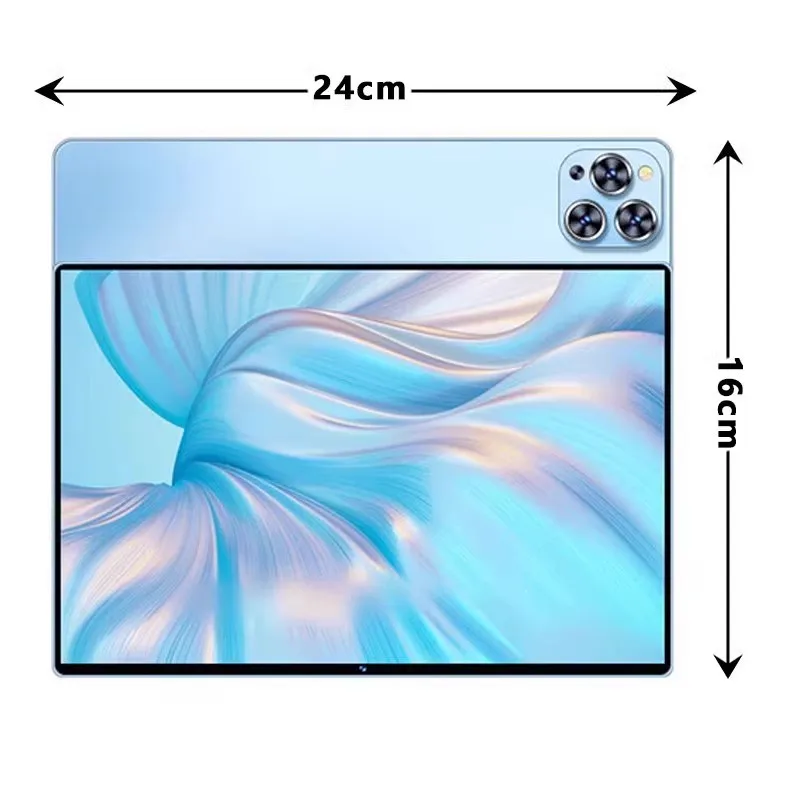 For ALLDOCUBE iPlay 60S 10.1 Inch 2024 Four Corners Airbag Shockproof Clear Soft TPU Tablet Case