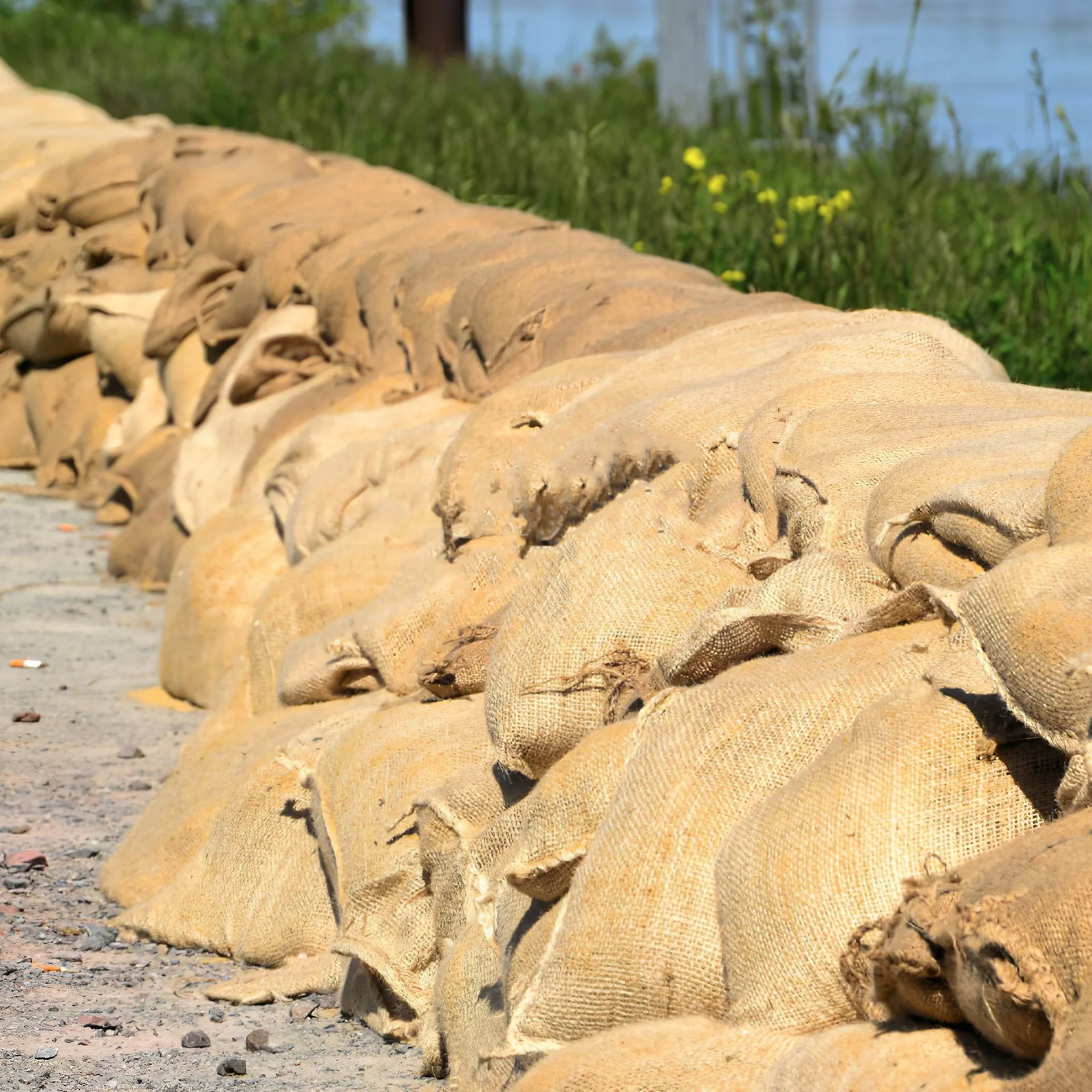 Expandable Water-Activated Flood Barrier Bag for Residential Commercial Use Lightweight Strong Absorbent Sandbag Replacement