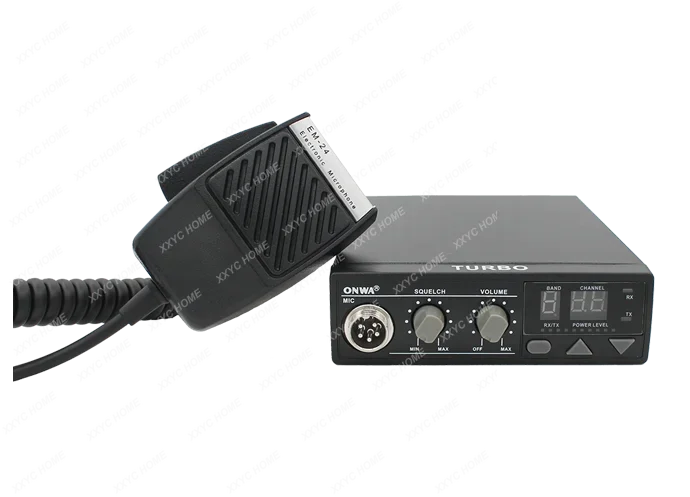 K-6124L MKII 27 MHz Marine CB Transceiver Marine CB Radio 6 pasm 240 kanałów, 4W mocy nadawania