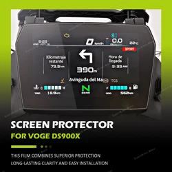 For Voge Ds900x Dsx900 2024 New Motorcycle Accessories Scratch Cluster Screen Dashboard Protection Instrument Film
