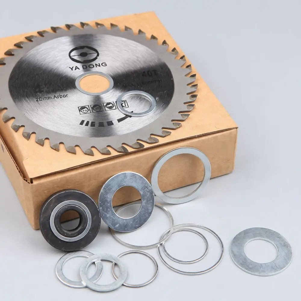 Angle Grinder Saw Blade Reducing Ring Bushing Adapter Carbon Steel Flat Washer Marble Machine Circular Cutting Tool Parts