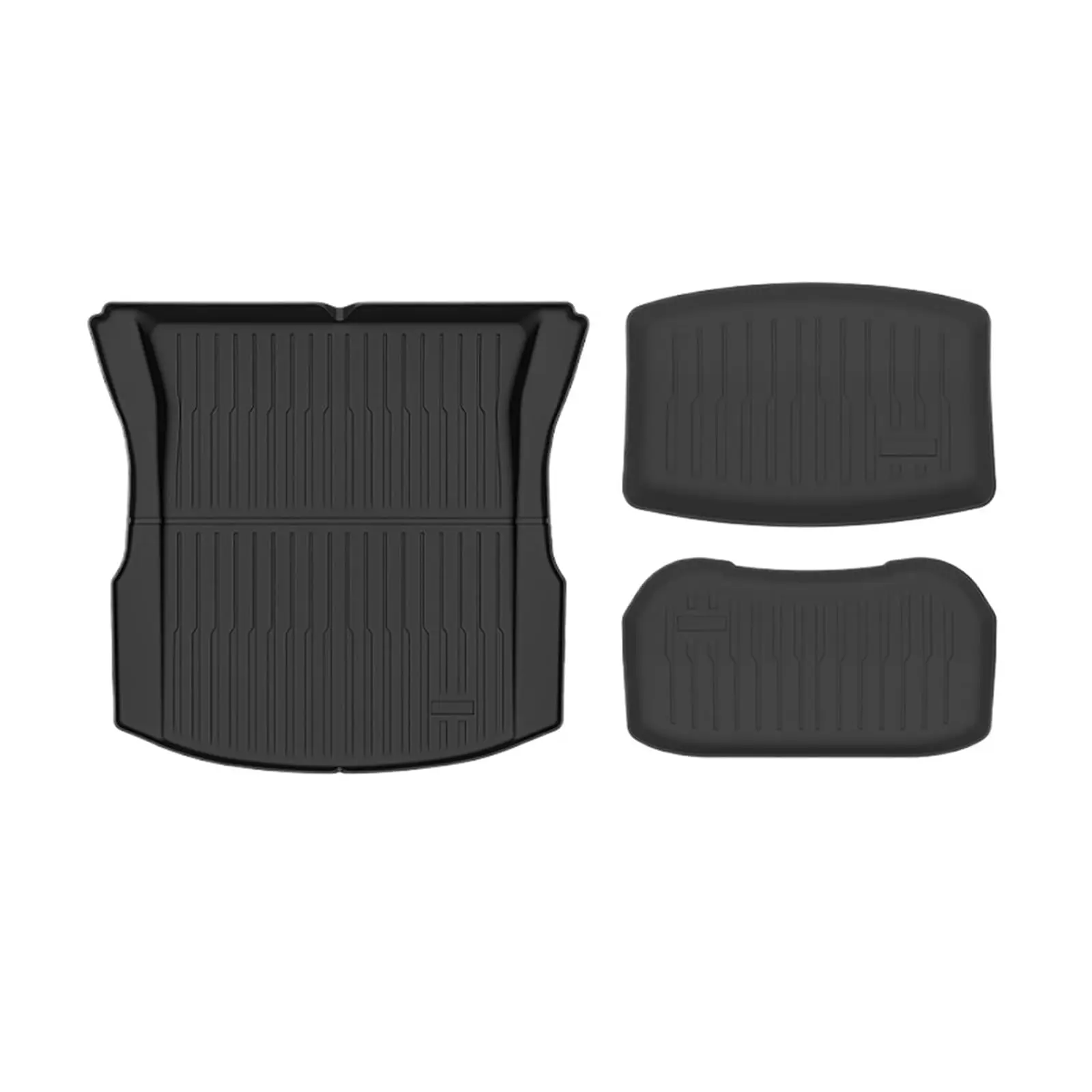 

Front and Back Trunk Mat For Tesla Model 3 Highland 2024 TPE Carpet Waterproof Weather-resistant Pads Up and Down Layer Mats