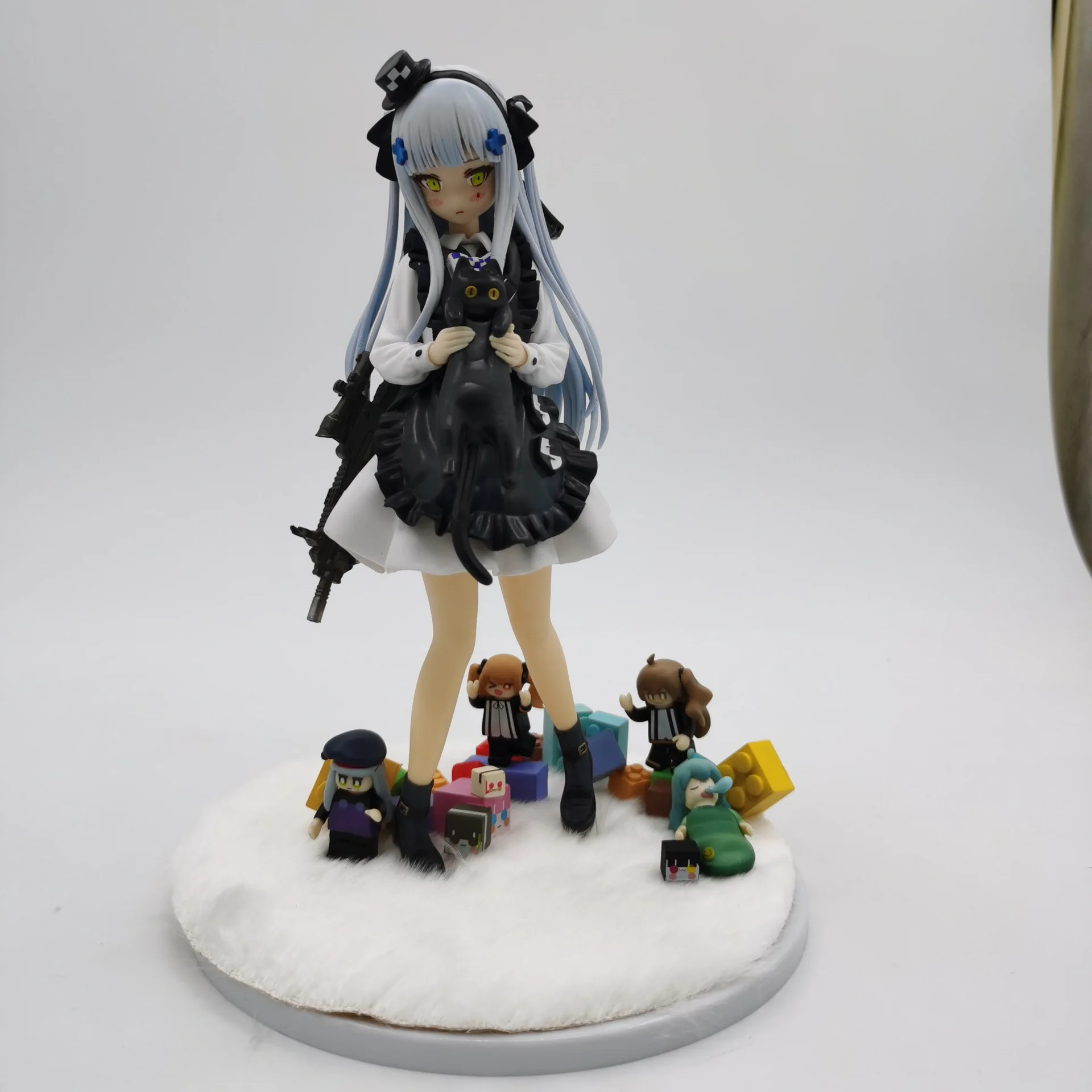 21 см Frontline HK416 Kawaii игры фигурки девочек статуя мультяшные модели для девочек для мальчиков коллекционные игрушки орнамент куклы игрушки подарки