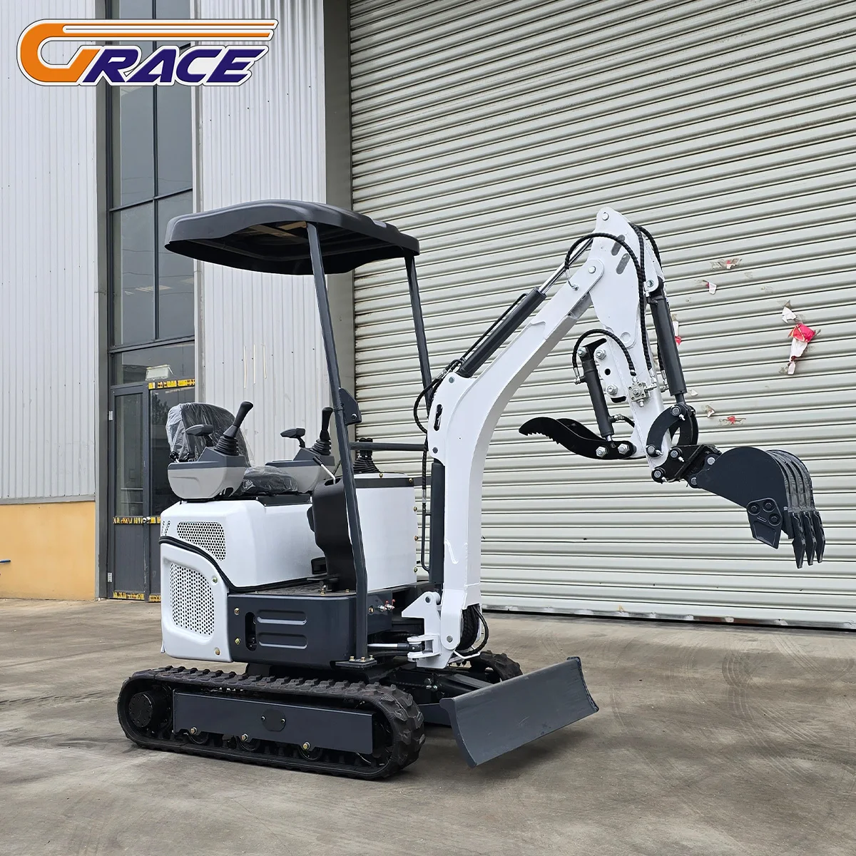 حفارة ديزل مجنزرة 2 طن - حفار هيدروليكي على شكل كسفادورا للأعمال الخارجية شديدة التحمل