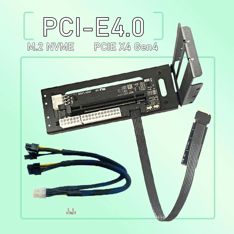 

Laptop M.2 NVMe Key M to PCI-E 4.0 x16 Connector PCIe x16 to M.2 NVMe External GPU Card Gen4 eGPU Adapter 4.0 for NUC/ITX/STX/PC