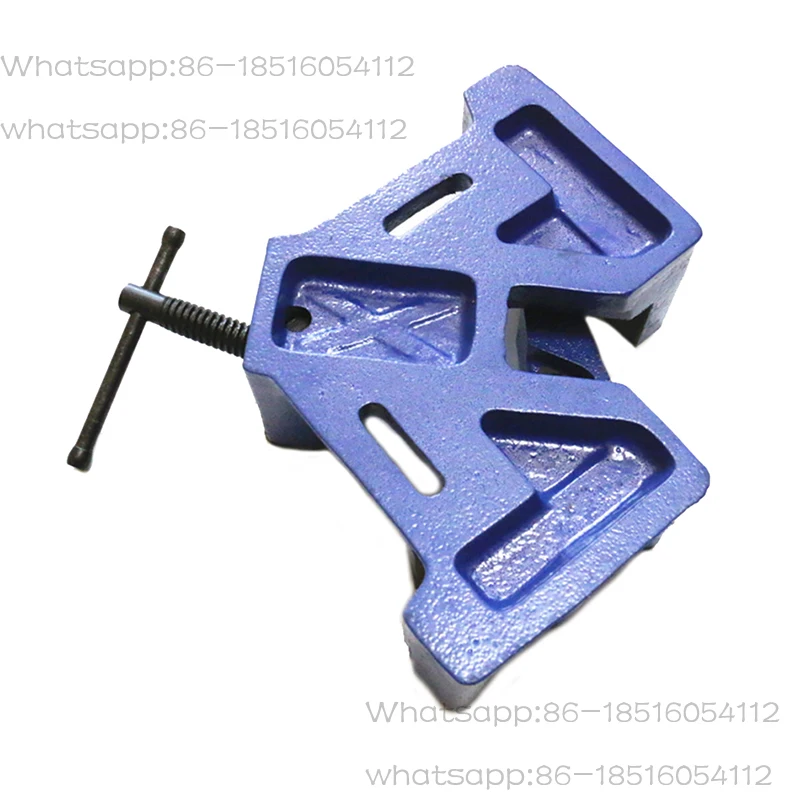 Heavy Duty Welding Gun Clamp 4/4.5 Inch Welding Machine Angle Clamp 90 Degree Cast Iron Welding Angle Clamp Joint Hand Tool