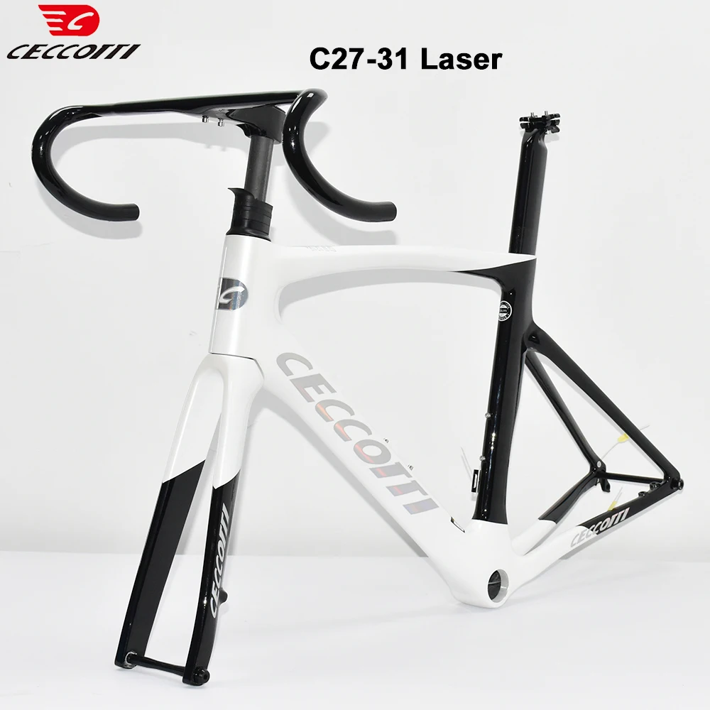 

Велосипедная рама Ceccotti RF27 T1000 из карбона для шоссейных велосипедов с полностью скрытой проводкой и дисковыми тормозами