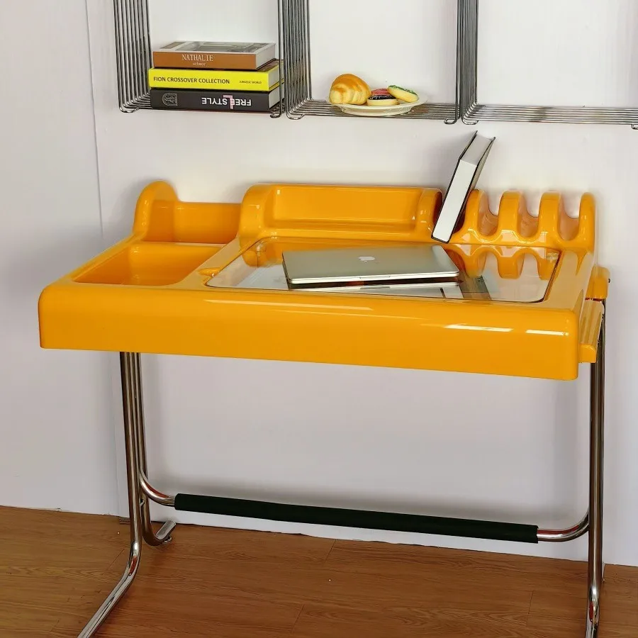 Cream style dresser oversized storage space desk ins Internet celebrity makeup table