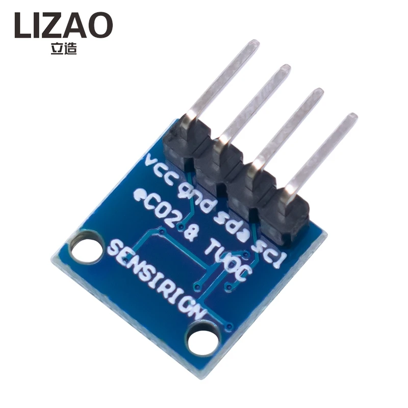 LIZAO SGP30 Multi-Pixel Air Quality Sensor Module TVOC eCO2 CO2 Formaldehyde Detector for Indoor Environment Monitoring
