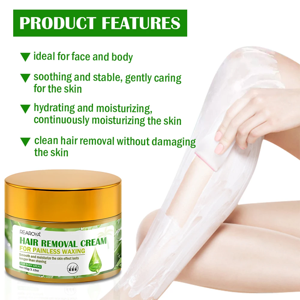 Aloe Vera Hair Removal Cream Cleanses Without Damaging Skin It Provides Gentle Care Continuous Hydration Long-lasting Hydration