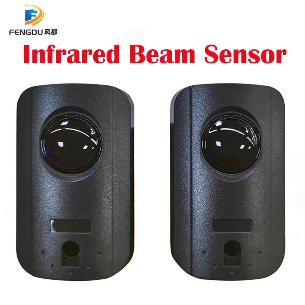 Waterproof Infrared Photoelectric Single Infrared Beam Sensor Barrier Detector Photocell Infrared Sensor Gate and Door Opener