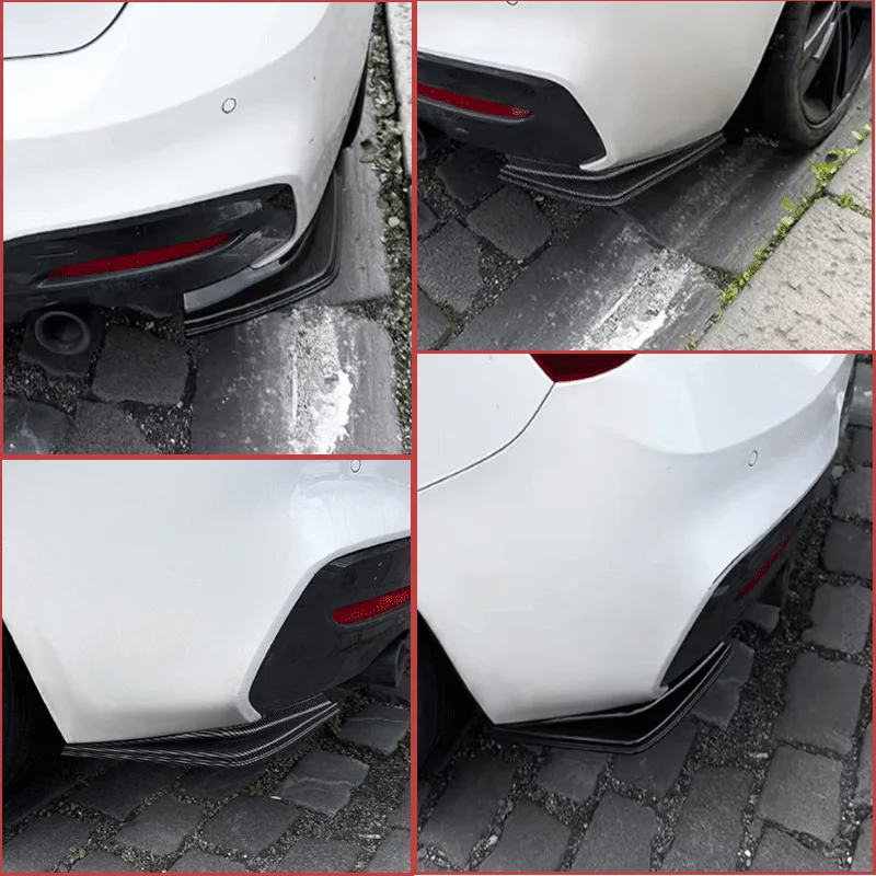 

Rear Bumper Side Splitters For BMW 1 Series F20 F21 LCI M Sport 2015-2019 Side Diffuser Trim