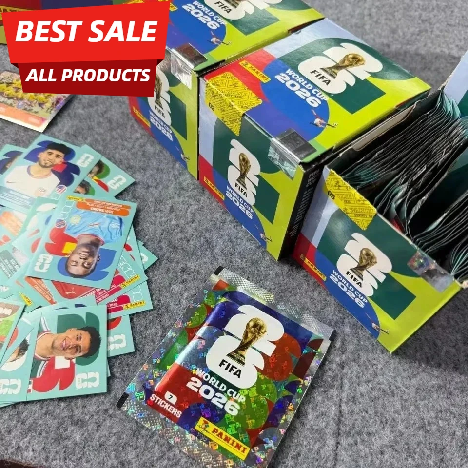 New Panini 2026 FIFA World Cup Genuine Sticker Collection International Version Limited Football Souvenir Holiday Gifts