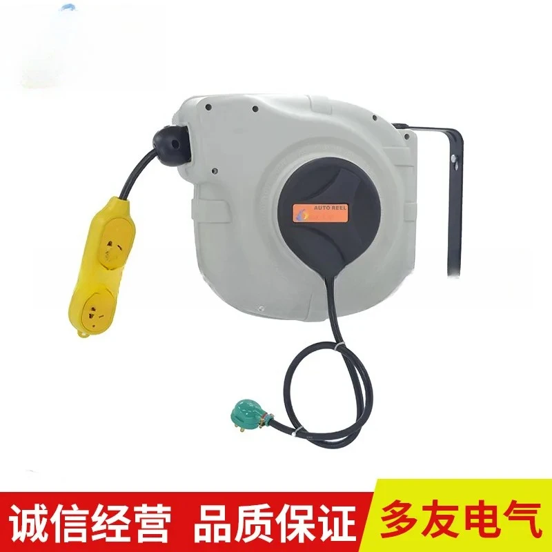 Large automatic telescopic cable reel 4 * 2.5 * 25 meters supply Jinan Duoyou plus large automatic telescopic