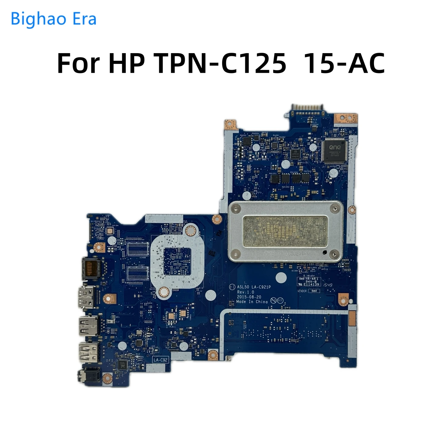 Imagem -02 - Placa-mãe do Portátil para hp Asl50 La-c921p Tpn-c125 15-ac I36100u I5-6200u I7-6500u Uma Ddr3l 828183 828184-601 828185-601