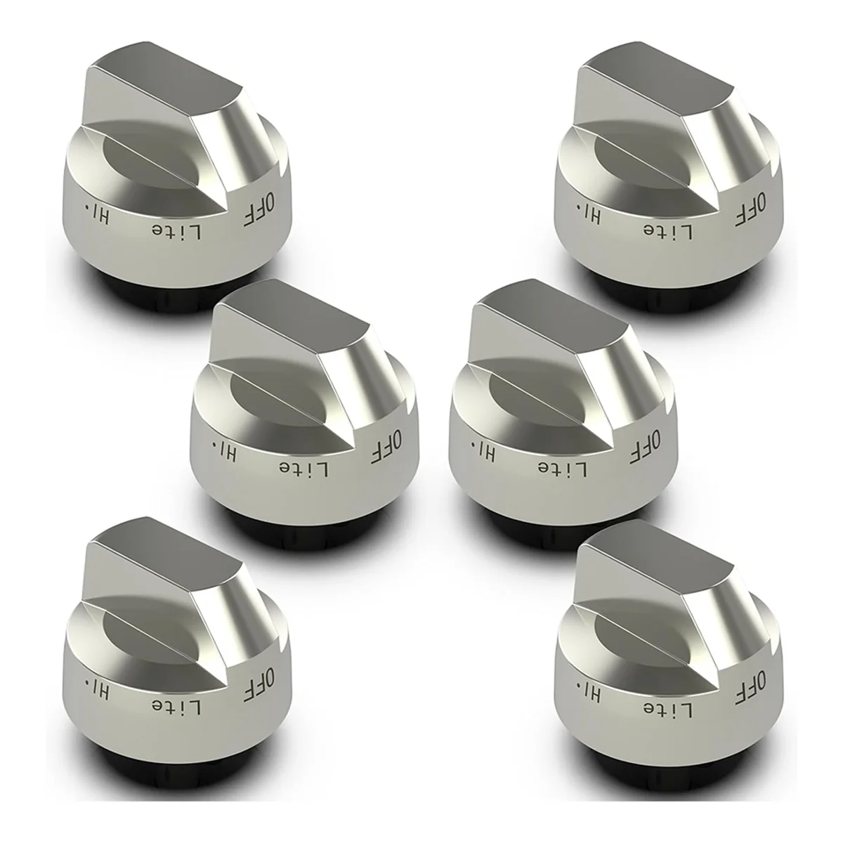 DG94-00945A Kitchenaidgas Stove Control Knobs Dial Replacements, AP5957989 4011502 PS10067150 EAP10067150(6PCS)