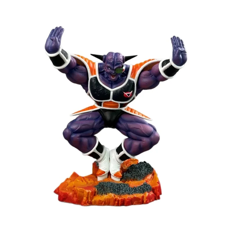 19 centimetri Nuovo Dragon Ball Anime Figura Ginyu Periferico PVC Modello Scena Statua Decorazione Del Desktop Ornamenti Regali Di Compleanno Per Bambini Giocattoli