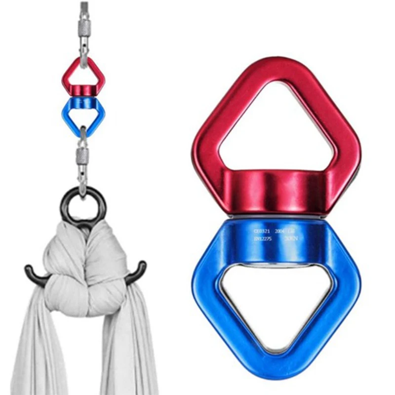 Outdoor Rock Climbing Rotating Universal Ring Connecting Ring Hammock Rotating Ring