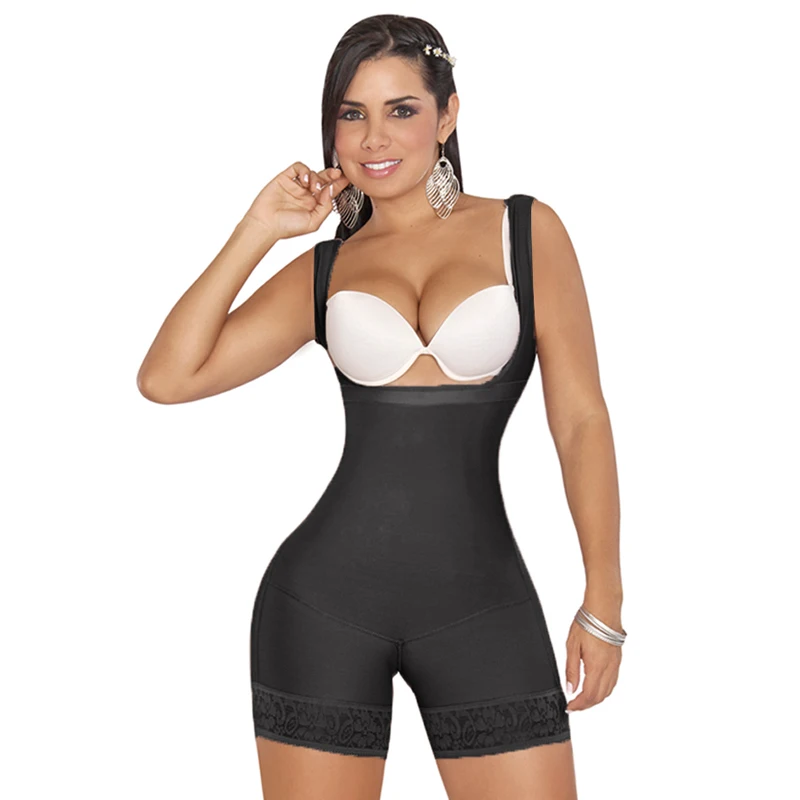 

Compression Seamless Fajas Girdle Short With High Back