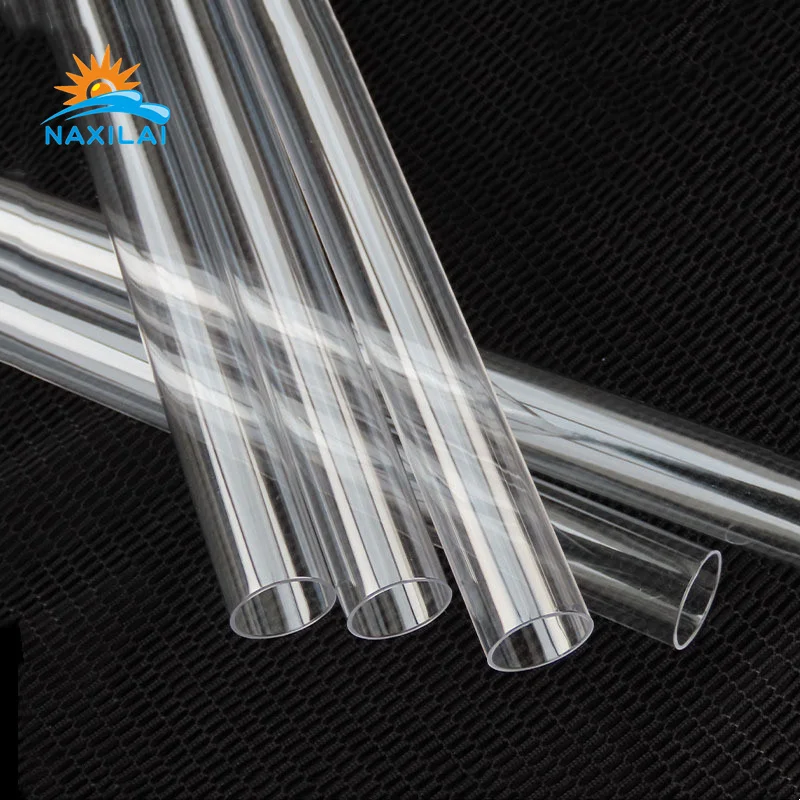 Naxilai Clear Acrylic Tube Transparent Plastic PMMA Tube Clear Plastic Tube Different Sizes High Quality