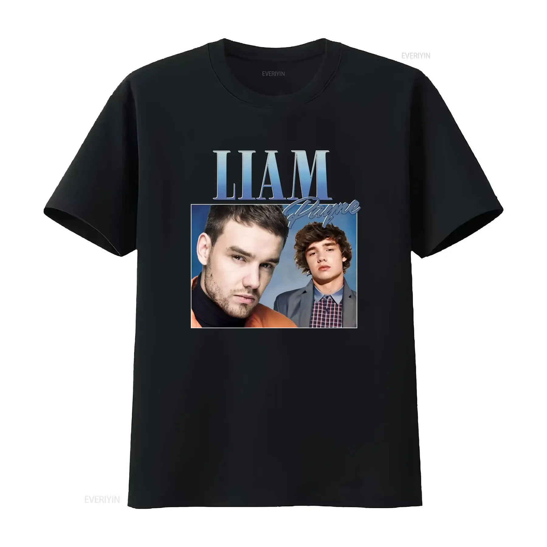 Liam Payne Fitted Ladies T Shirt Homage Throwback 1D Music Direction vintage Washed fashion Slightly designer clothes Casual