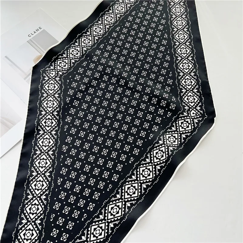 

Шелковый шарф с ромбами, шали, роскошные дизайнерские большие шарфы, шарфы, женские летние мягкие шаль, хиджабы, подарок для влюбленных