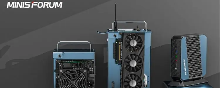 MINISFORUM AI X1 Pro Mini PC AMD Ryzen AI 9 HX 370 DDR5 96GB 2TB