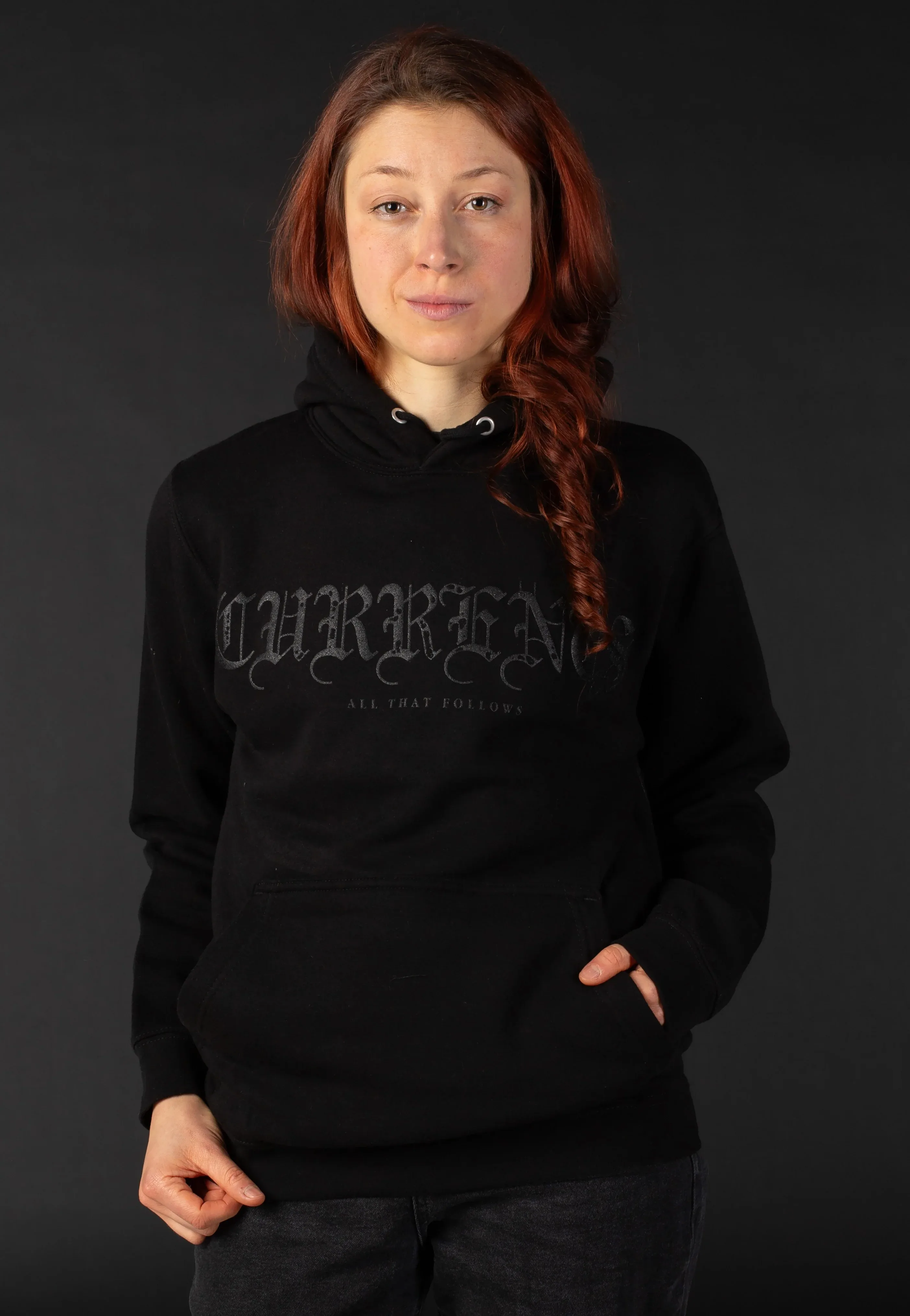 Currents – All That Follows Limited Black auf Black – Hoodie 2026 Herbst Winter High-End-Luxus ist sowohl für Männer als auch für Frauen