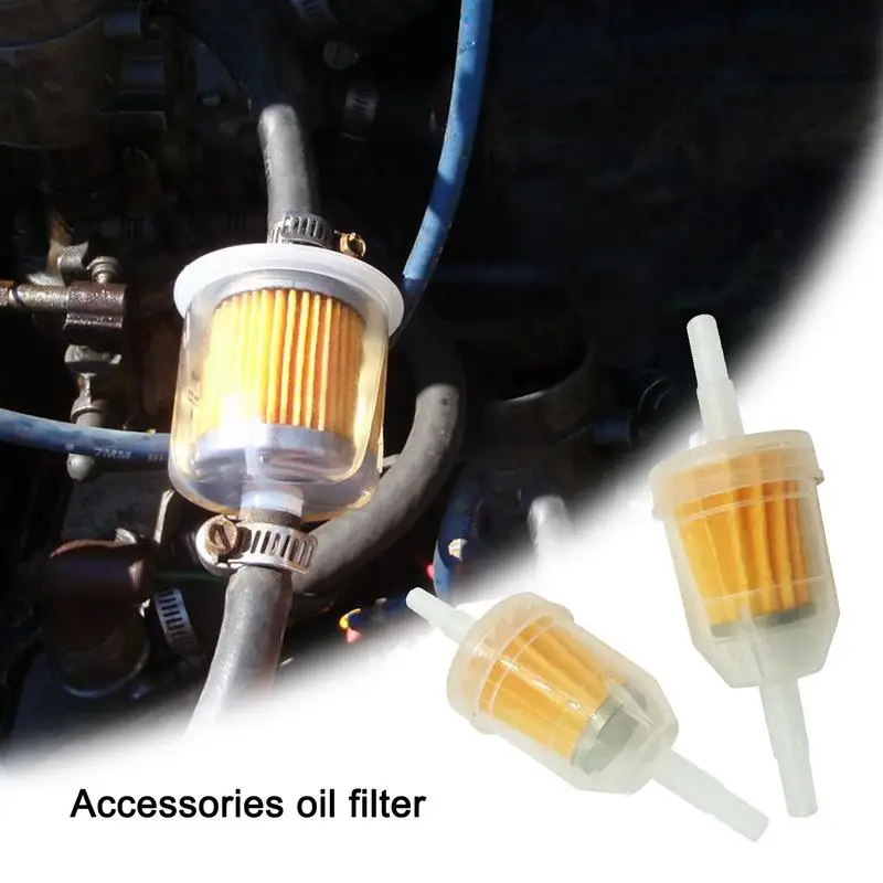 Gas Fuel Filter Universal Motorcycle Oil Filter Tool For Scooter Motorcycle Moped Scooter Dirt Bike ATV Fuel Filter Accessories