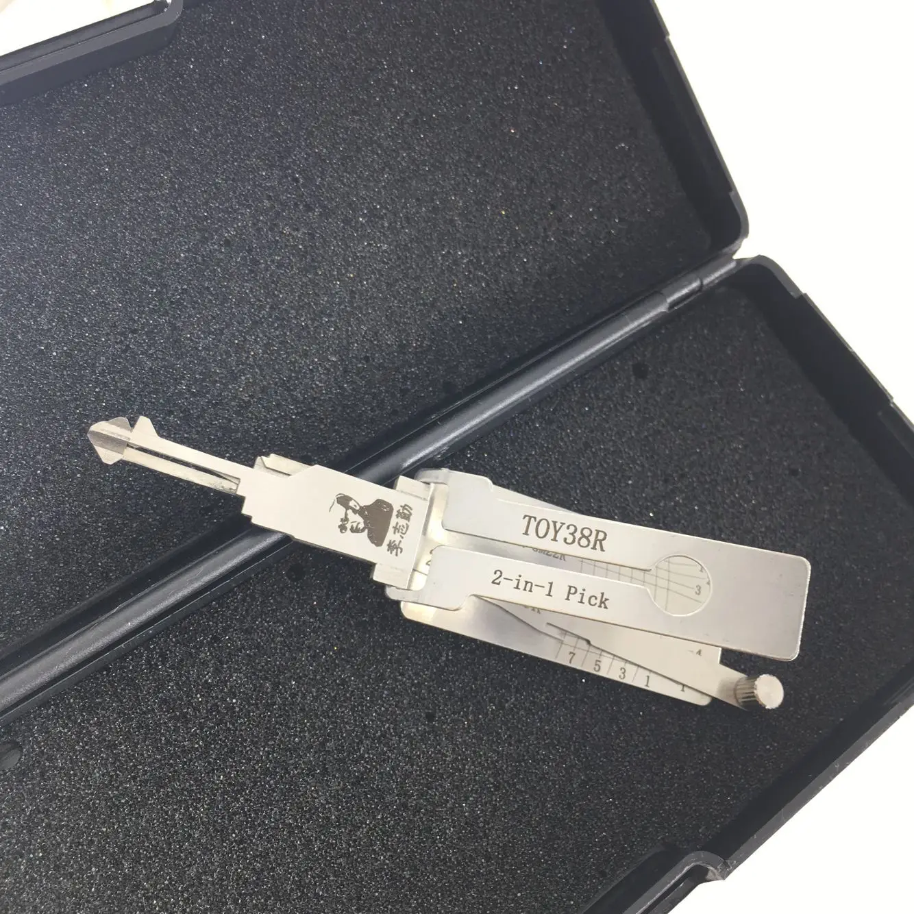 Original Guaranteed Lishi 2 in 1 TOY2 TOY38R TOY43 TOY43AT TOY43R TOY40 IGN TOY2014 MIT8 MIT11 Stainless Opening Lockpick Tool