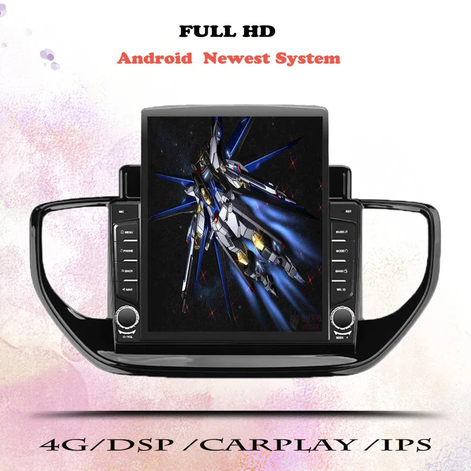 8G+128G Android 14 For Hyundai Solaris 2020 2021 2022 Car Radio Audio Multimedia Stereo PC Tablet GPS Monitor DVD Carplay Auto